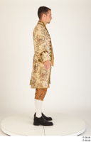  Photos Man in Historical Civilian suit 4 18th century a poses jacket medieval clothing whole body 0007.jpg